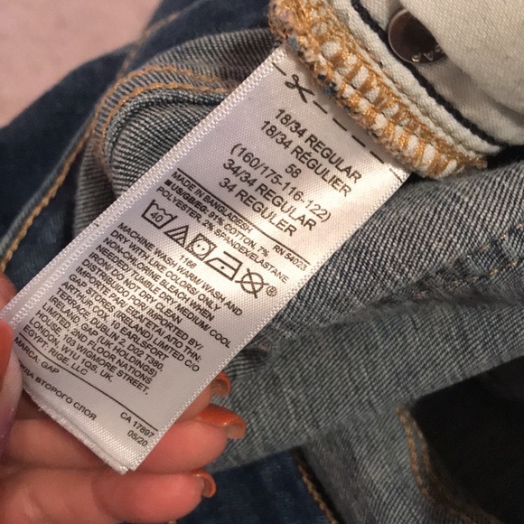 Gap denim universal legging jeans. Size 18/34 reg. - Picture 7 of 11
